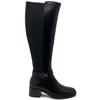 SUSST WOMENS ZIP HIGH LEG BOOT - BLACK